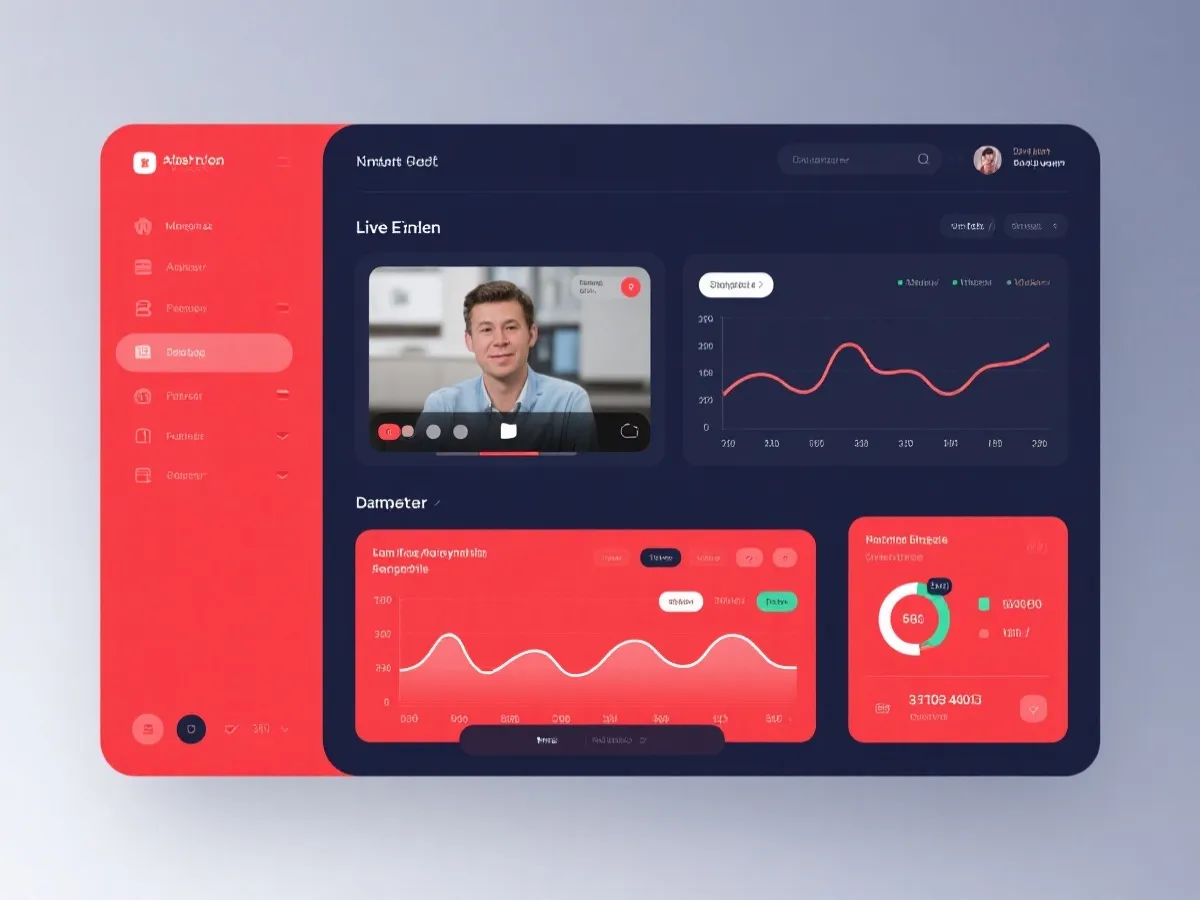 极速飞艇直播与数据联动界面示意图
